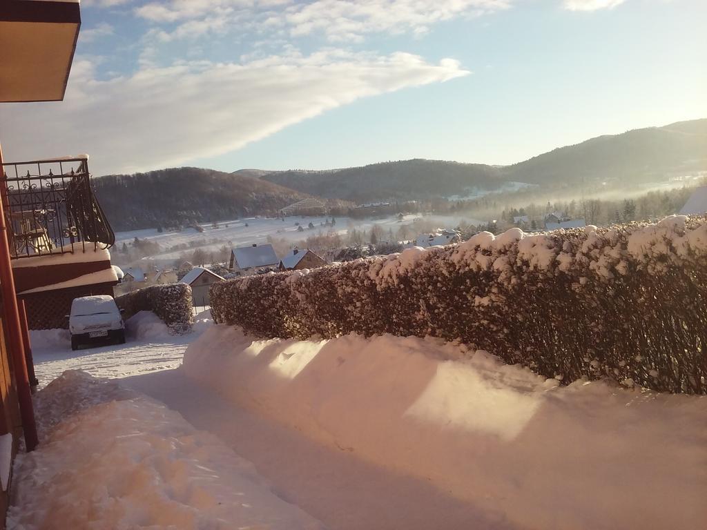 Pokoje Panorama Wysowa-Zdrój Exteriér fotografie