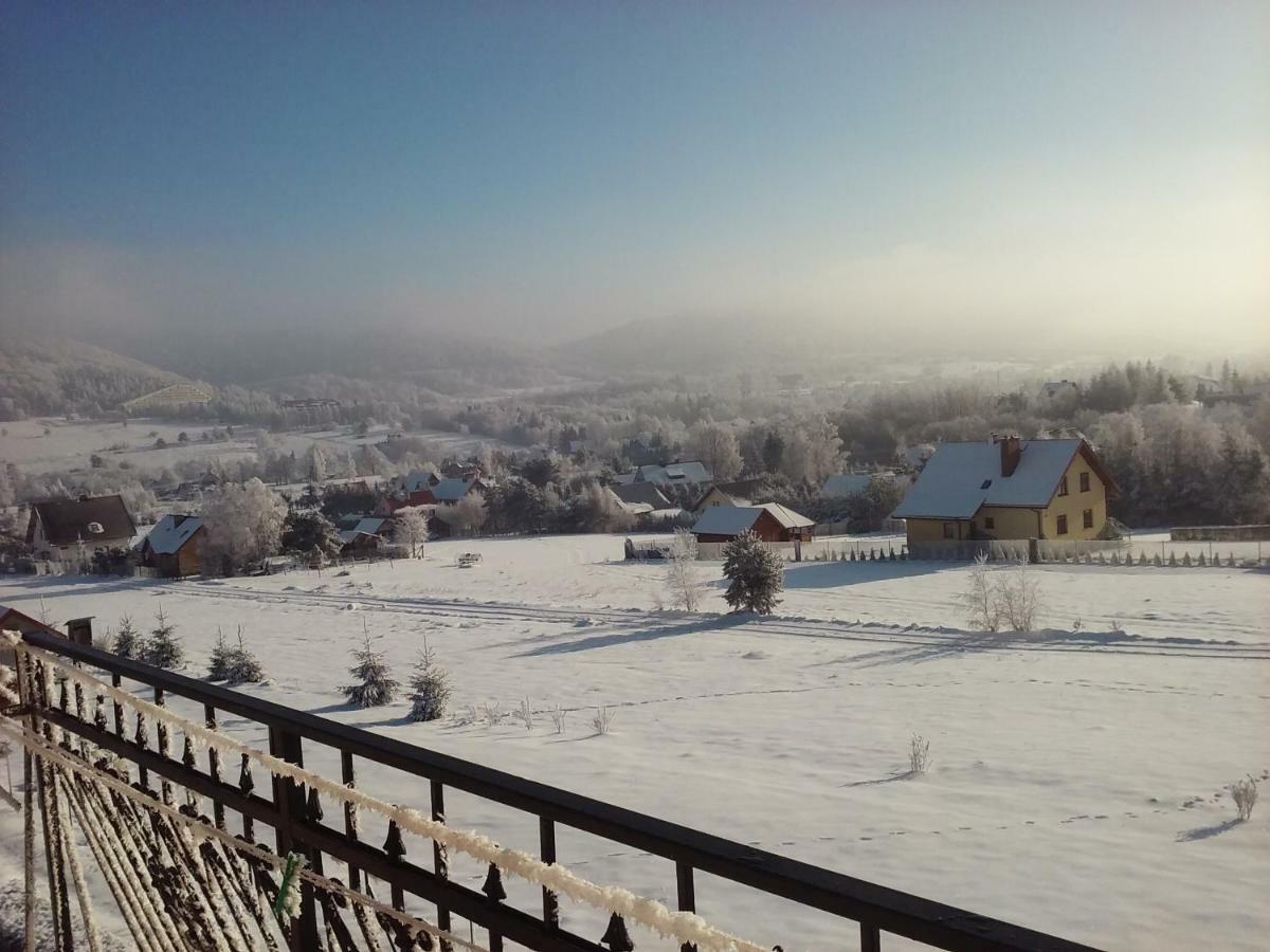 Pokoje Panorama Wysowa-Zdrój Exteriér fotografie