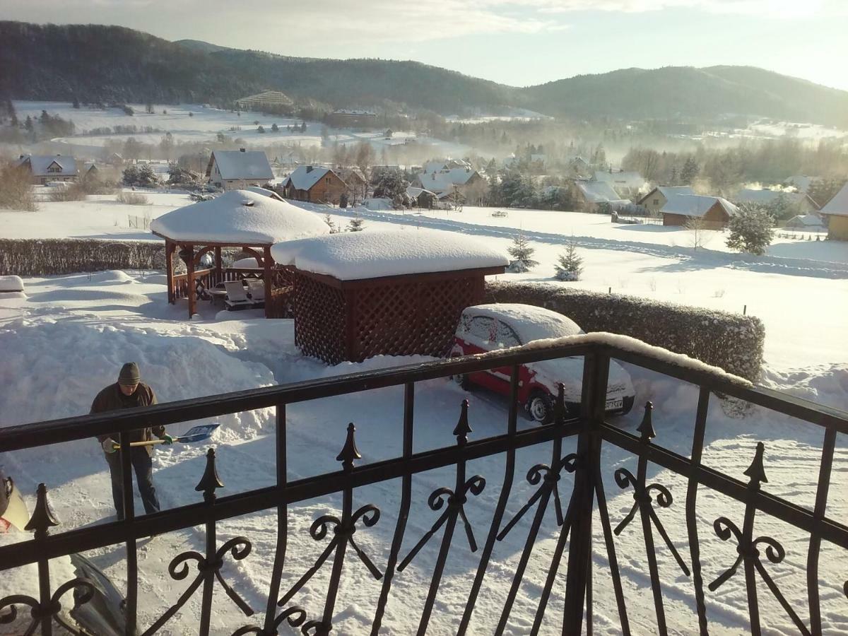 Pokoje Panorama Wysowa-Zdrój Exteriér fotografie