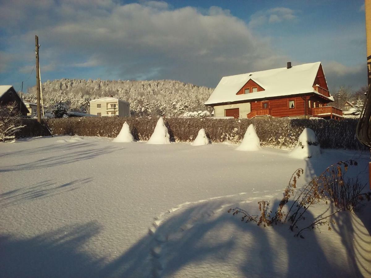 Pokoje Panorama Wysowa-Zdrój Exteriér fotografie