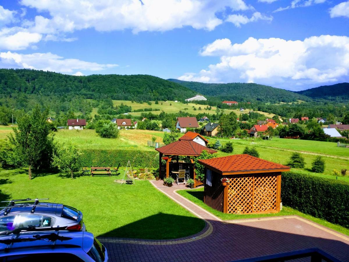 Pokoje Panorama Wysowa-Zdrój Exteriér fotografie