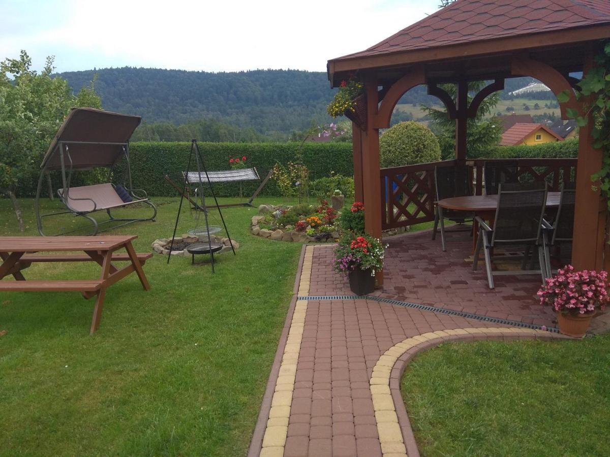 Pokoje Panorama Wysowa-Zdrój Exteriér fotografie